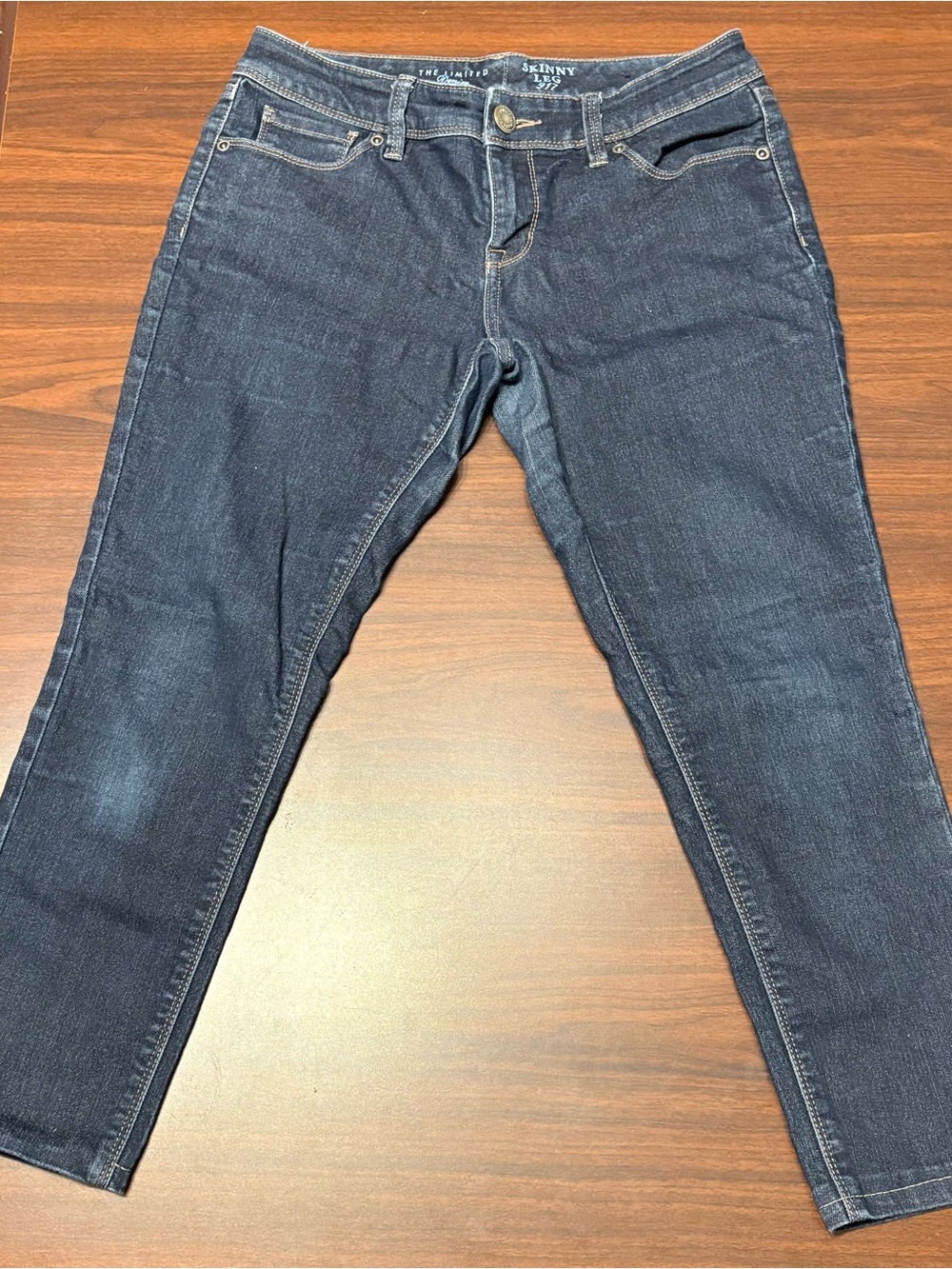 The Limited Dark Blue Skinny Jeans